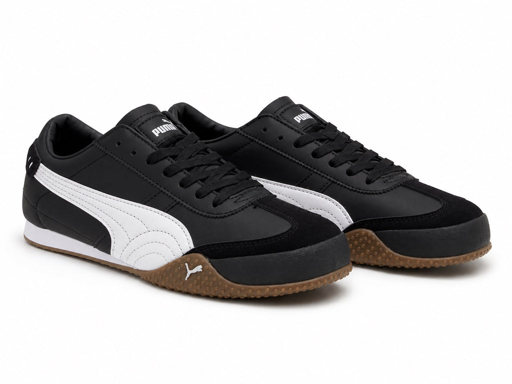 Puma Speedcat Black White Gum Sneakers
