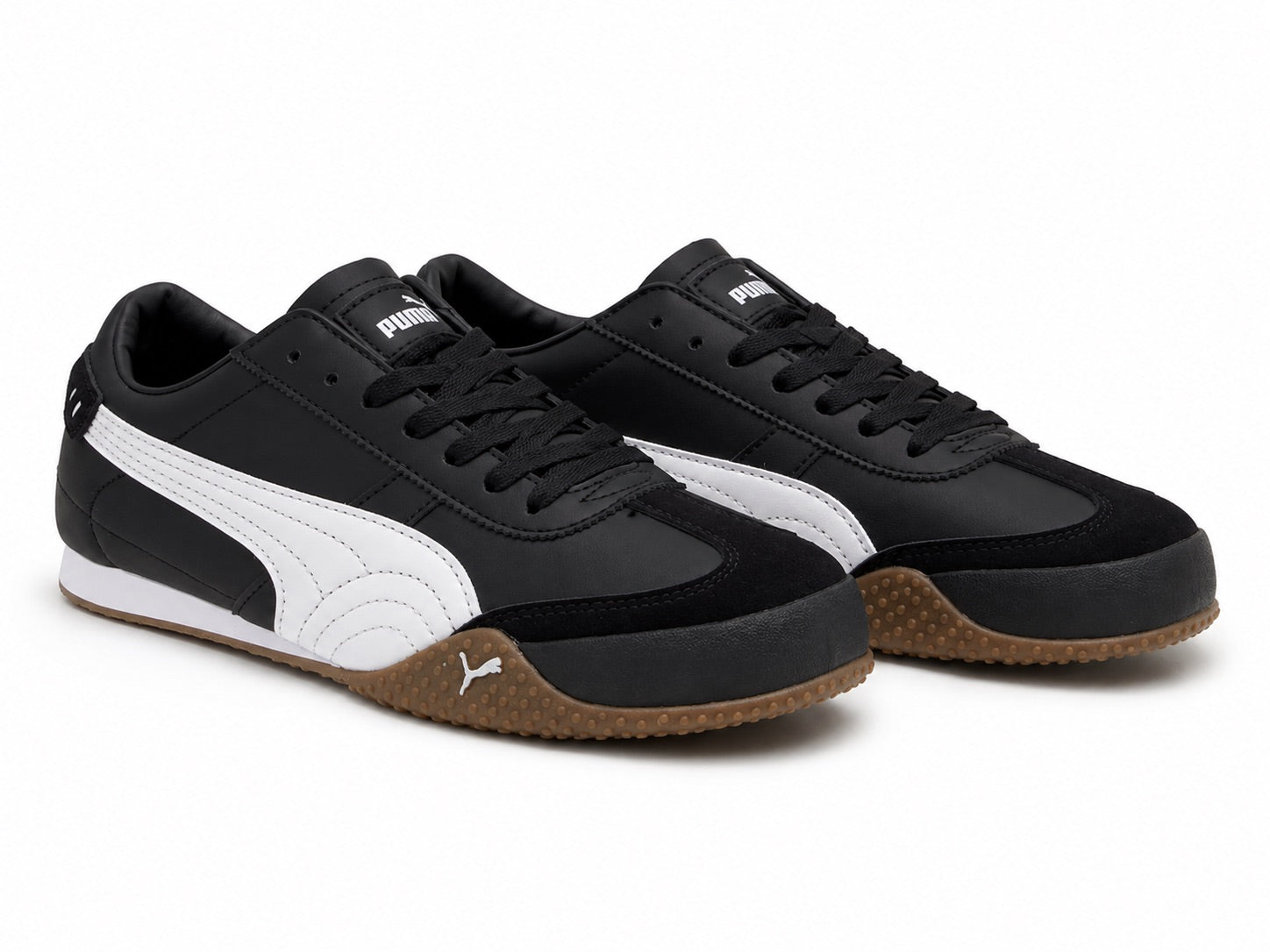 Puma Speedcat Black White Gum Sneakers