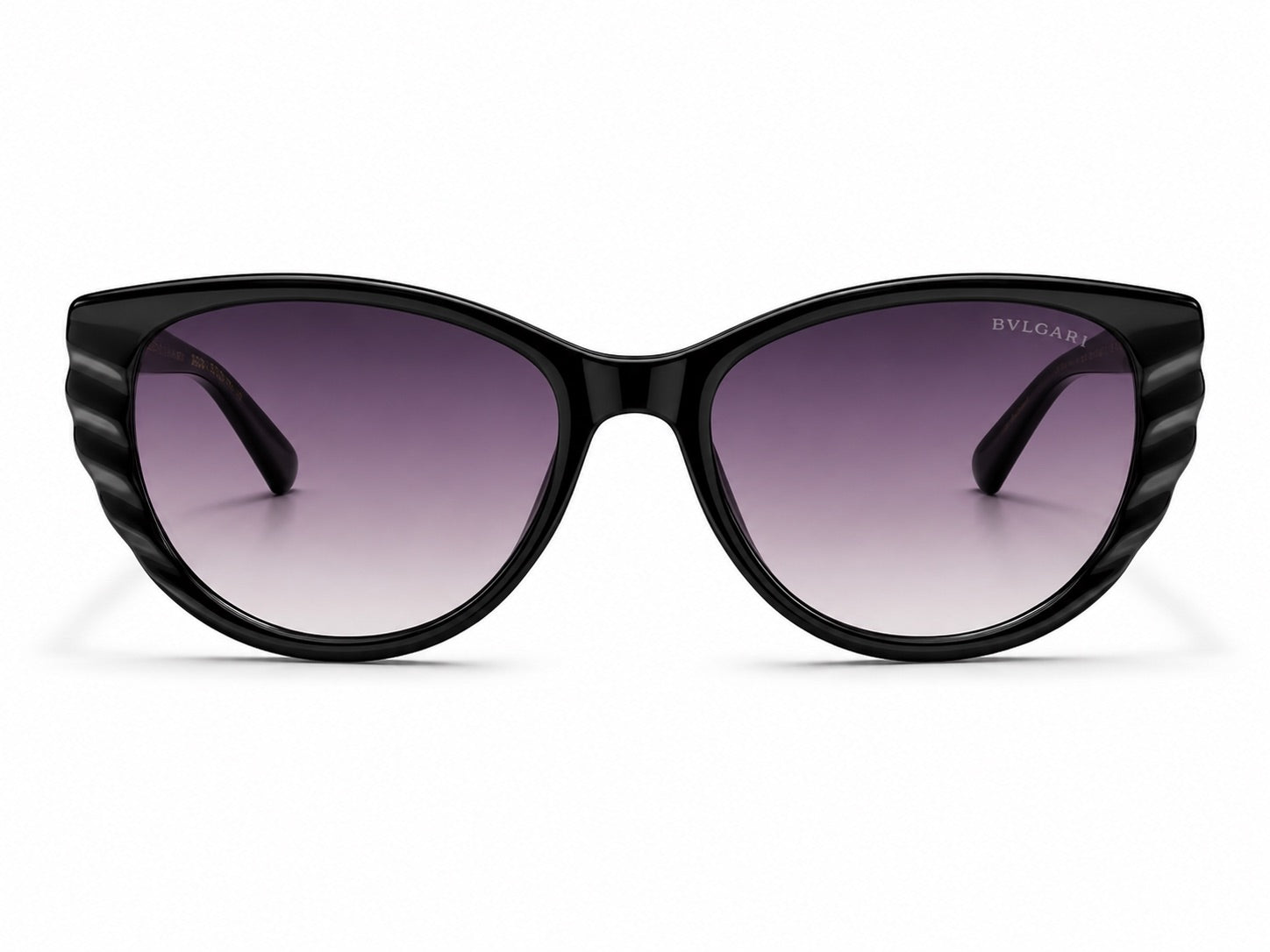 Bvlgari Cat-Eye Sunglasses - Black / Gold