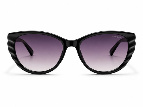 Bvlgari Cat-Eye Sunglasses - Black / Gold