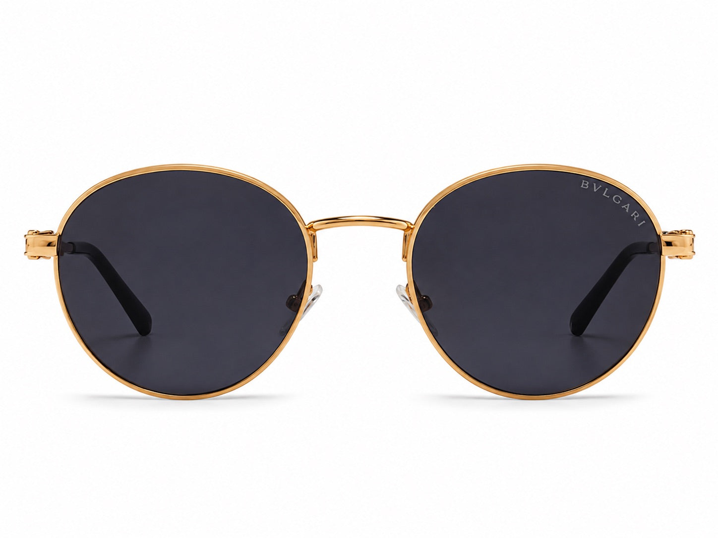 Bvlgari Round Sunglasses - Gold / Black