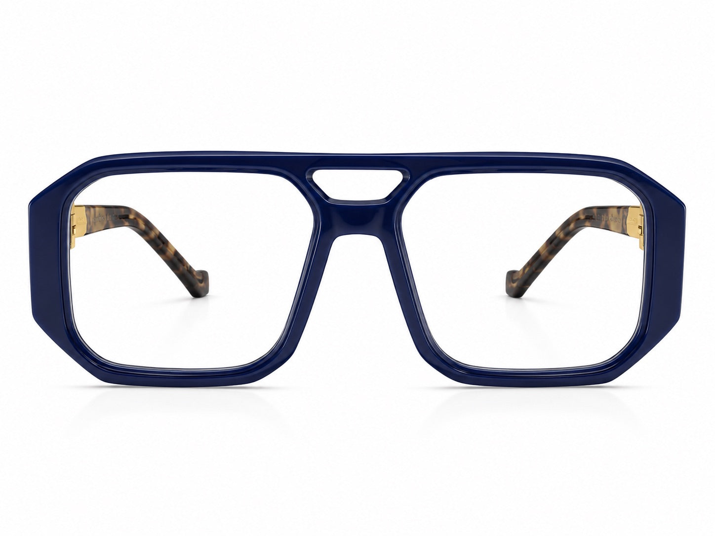 Marc Jacobs Square Optical Glasses - Navy / Tortoise