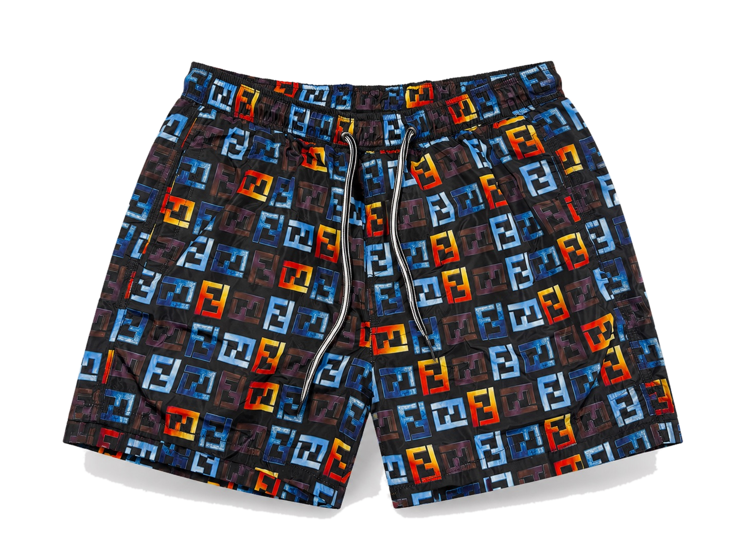 Fendi FF Check Swim Shorts - Multicolour