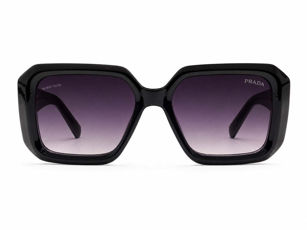 Prada PR 08YS Oversized Sunglasses - Black