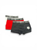 Kenzo 3-Pack Boxer Briefs - Black / Red / White