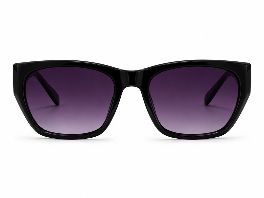 Miu Miu Cat-Eye Sunglasses - Black / Gold
