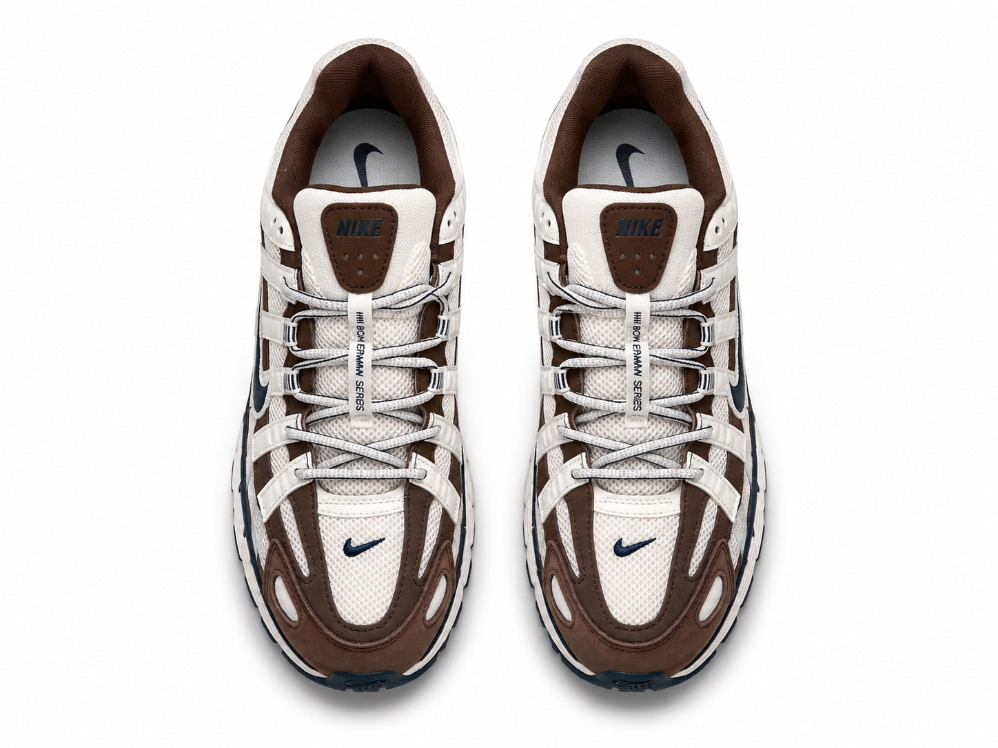 Nike P-6000 Brown White Navy