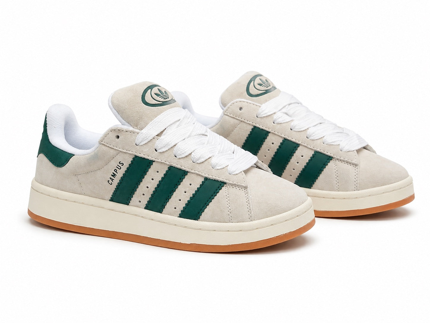 Adidas Campus 00s Beige Green Gum