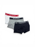Supreme x Hanes Boxer Briefs - Black / Grey / White