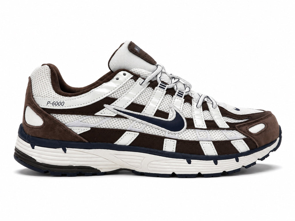 Nike P-6000 Brown White Navy