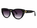 Gucci GG Cat-Eye Sunglasses - Black / Gold
