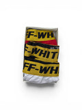 Off-White Three-Pack Stretch Cotton Boxer Briefs - Black / White / Red