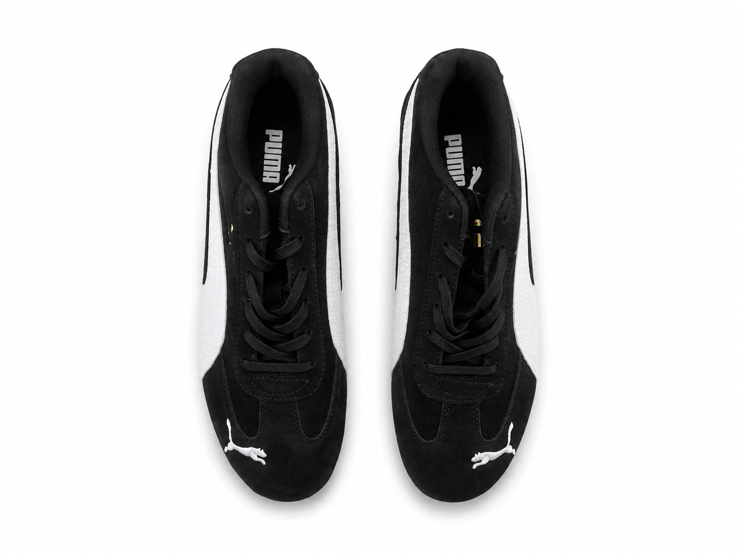 Puma Speedcat Black White Gold Sneakers