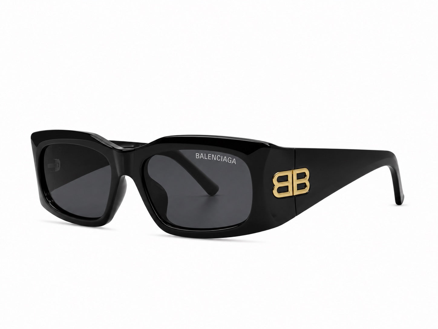 Balenciaga Casino Square AF Sunglasses - Black