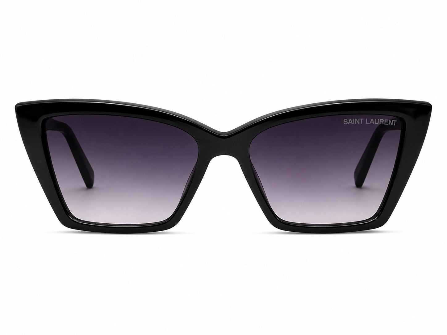Saint Laurent Cat-Eye Sunglasses - Black / Gold