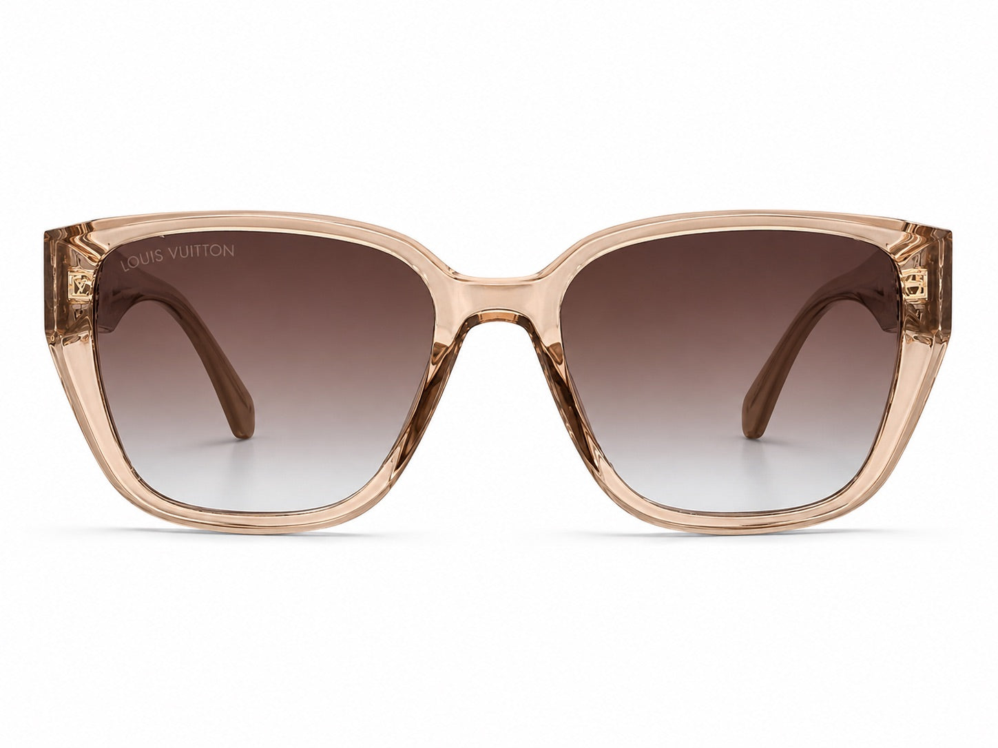 Louis Vuitton Cat-Eye Sunglasses - Transparent Beige / Gold