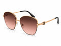Loewe Butterfly Sunglasses - Rose Gold / Pink Brown