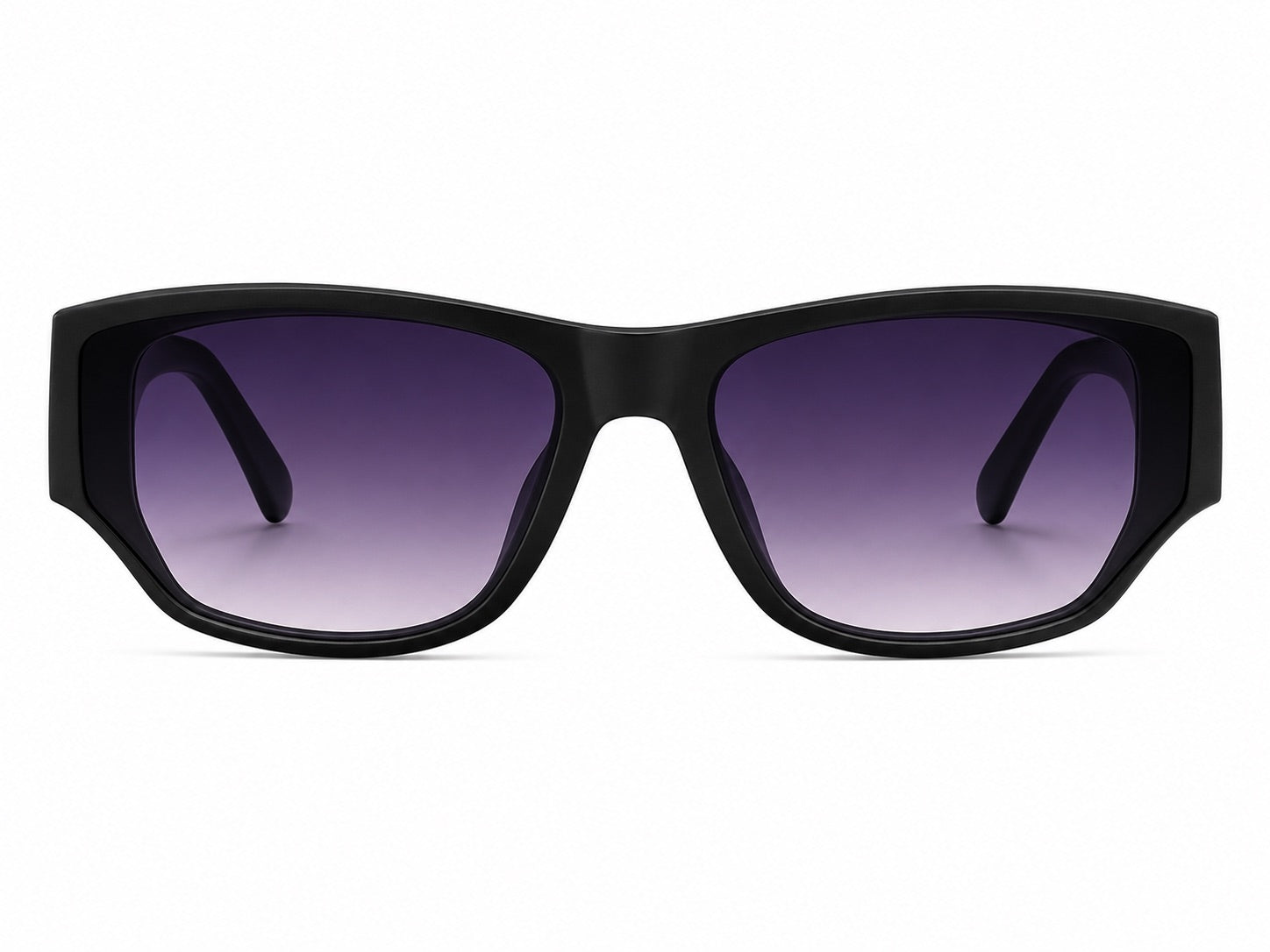Louis Vuitton LV Rectangle Sunglasses - Black / Purple