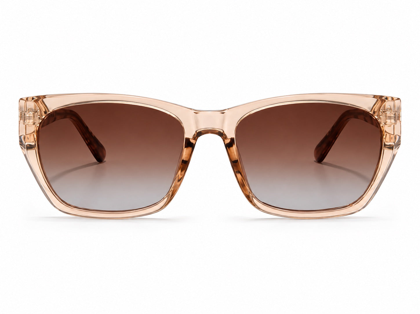 Cartier Cat-Eye Sunglasses - Transparent Peach / Brown