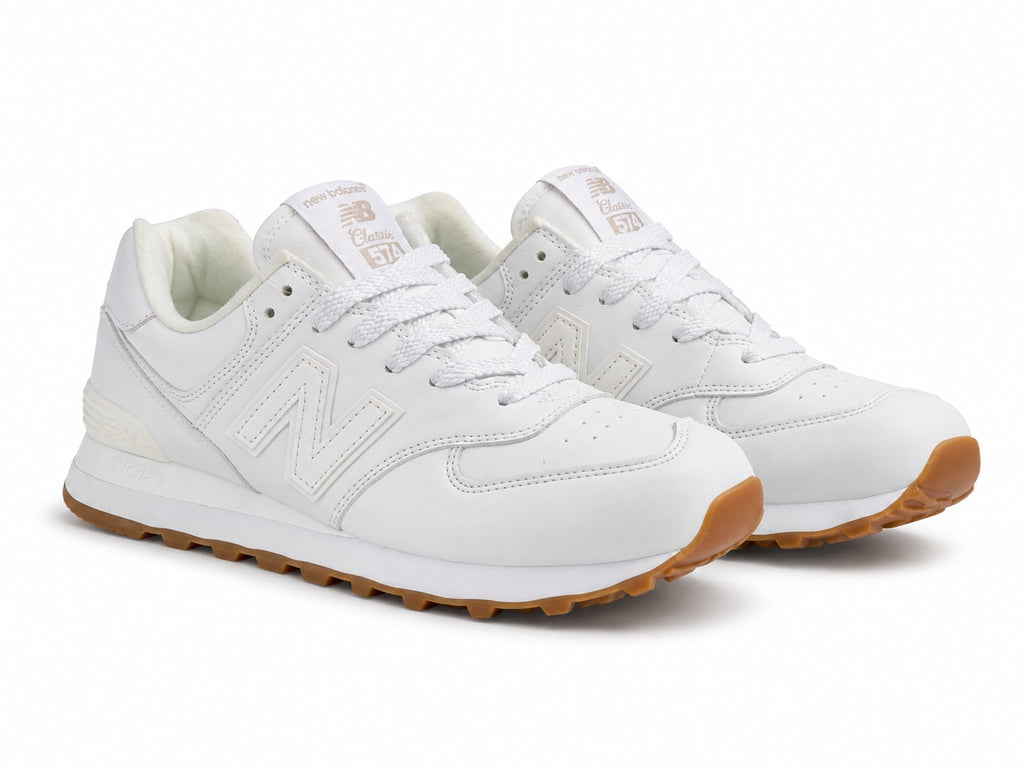 New Balance 574 White Gum