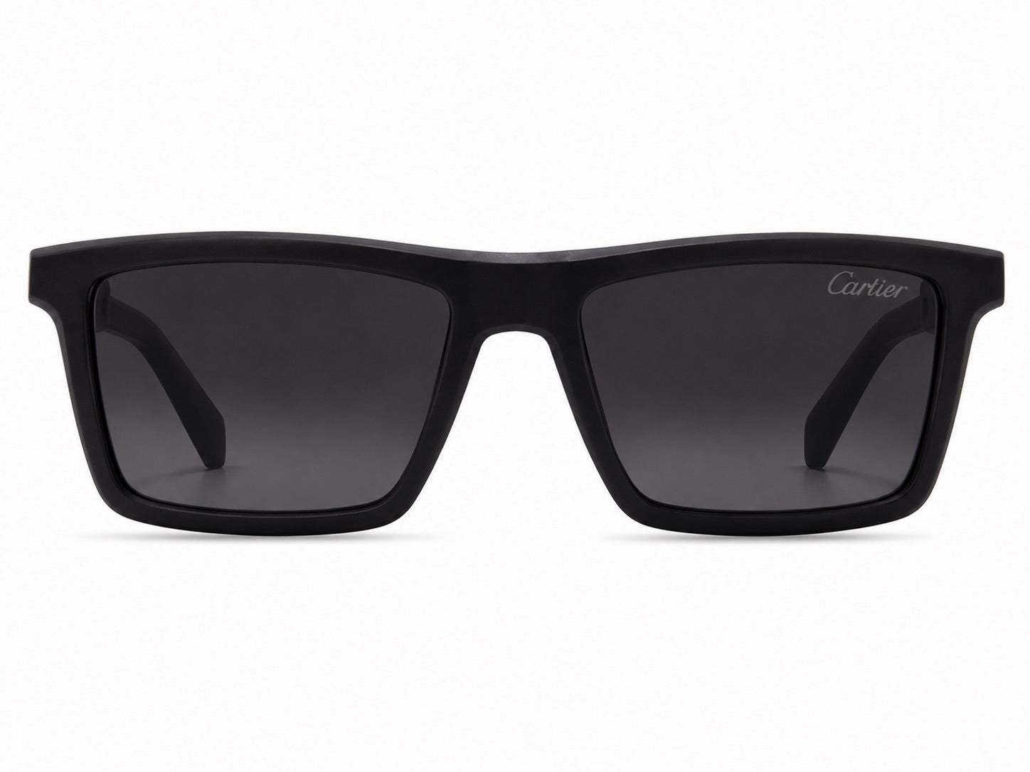 Cartier Rectangle Sunglasses - Matte Black