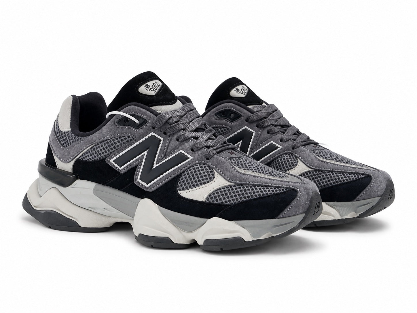 New Balance 9060 Black Grey Cream