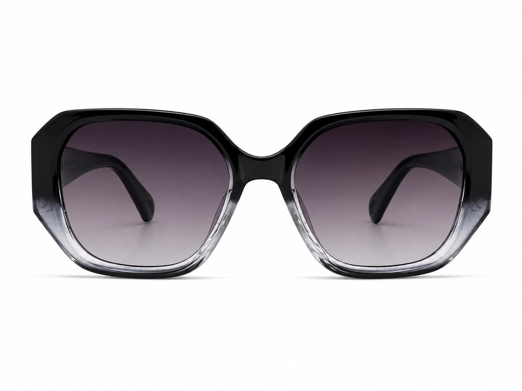 Chloé Marcie Square Sunglasses - Black Gradient