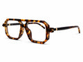 Tortoise Square Optical Glasses - Brown