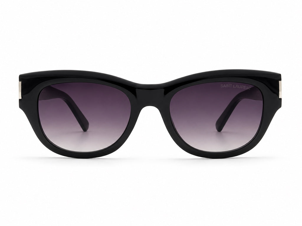 Saint Laurent SL M154 Cat-Eye Sunglasses - Black