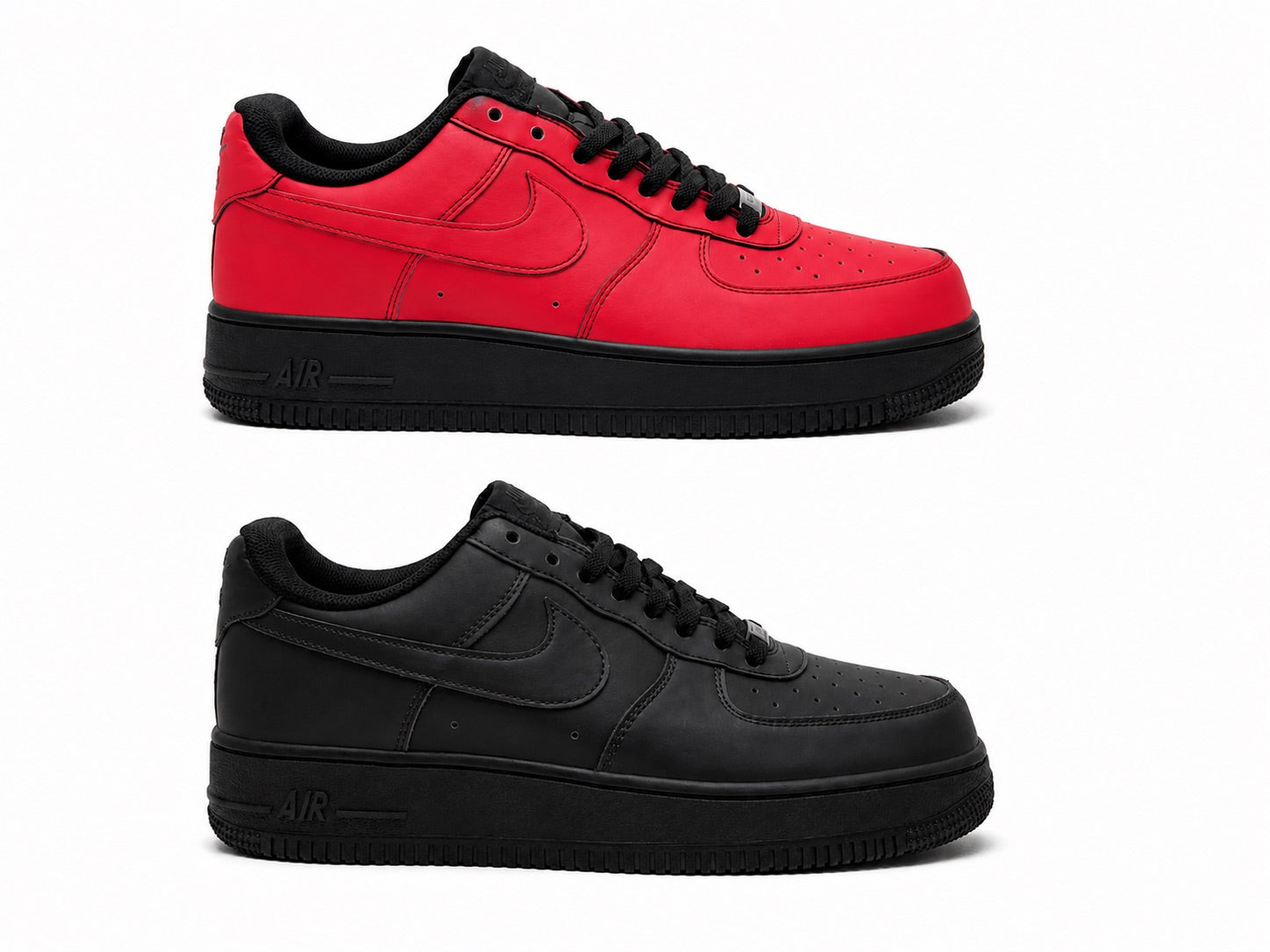 Nike Air Force 1 ’07 LV8 Heat Reactive - Black / University Red