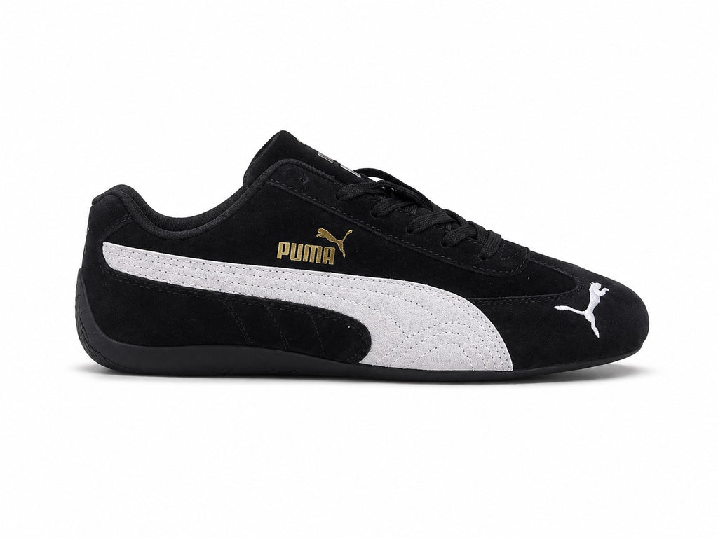 Puma Speedcat Black White Gold Sneakers
