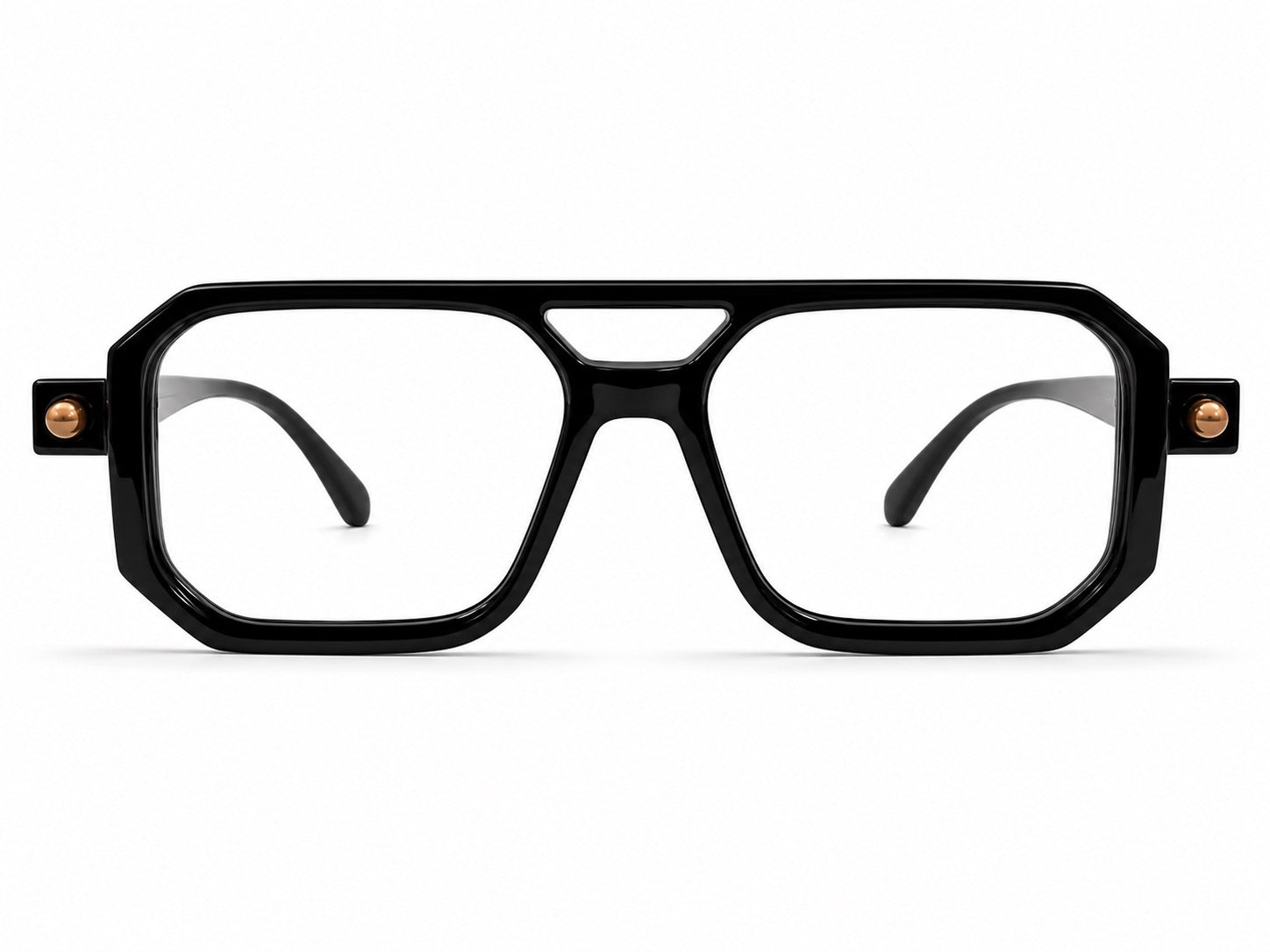 Marc Jacobs Square Optical Glasses - Black / Cream