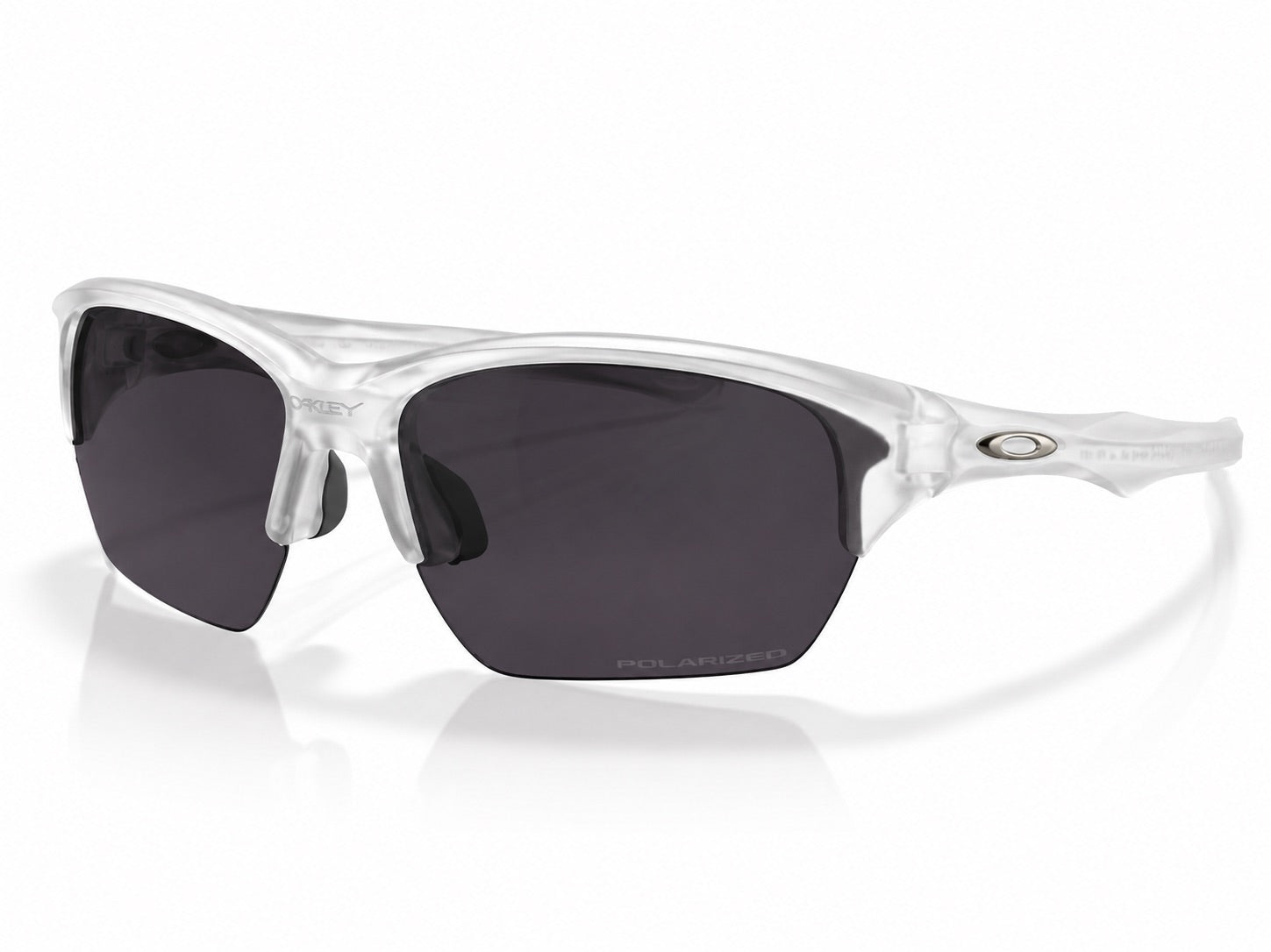Oakley Polarized Sport Sunglasses - Transparent / Black