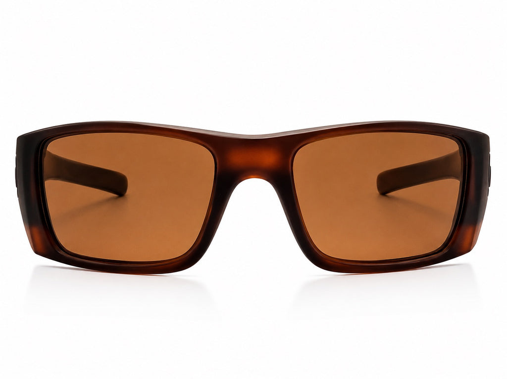 Oakley Rectangle Sport Sunglasses - Brown / Amber