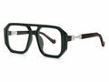 Marc Jacobs Square Optical Glasses - Dark Green / Tortoise