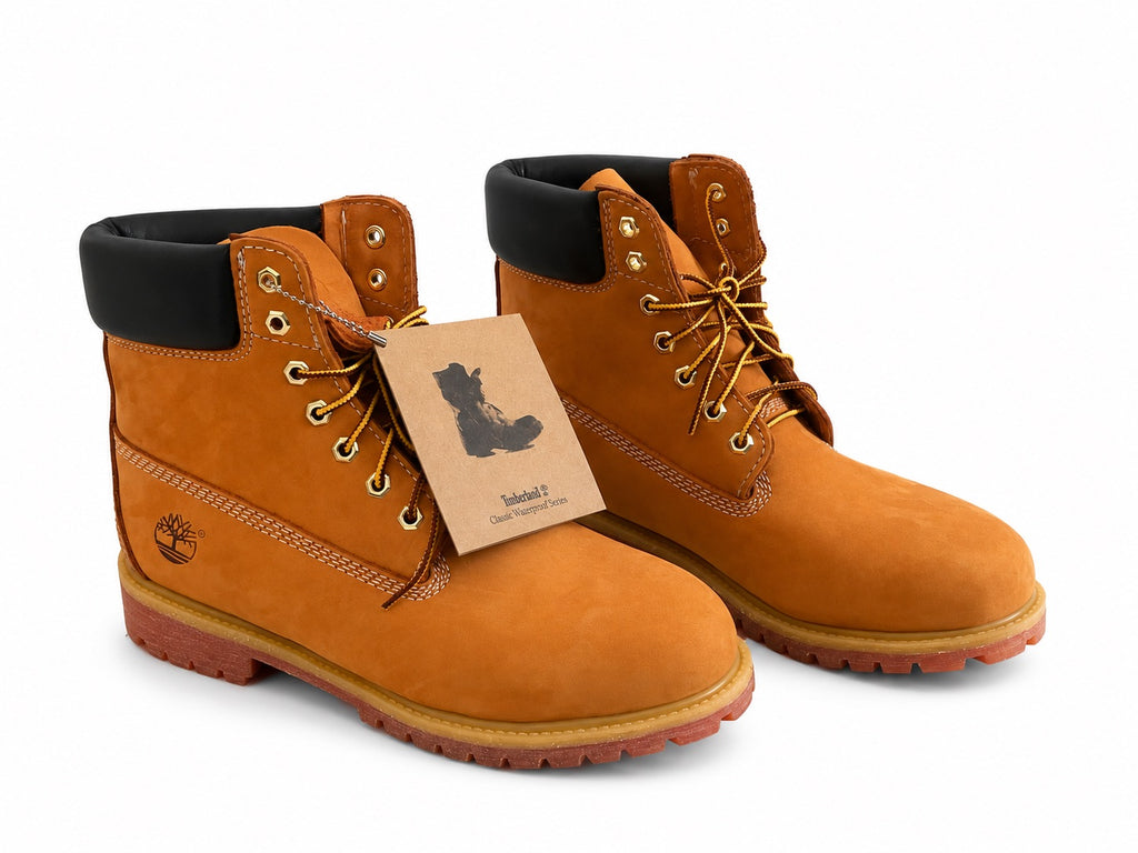 Timberland 6-Inch Premium Wheat Nubuck Boots