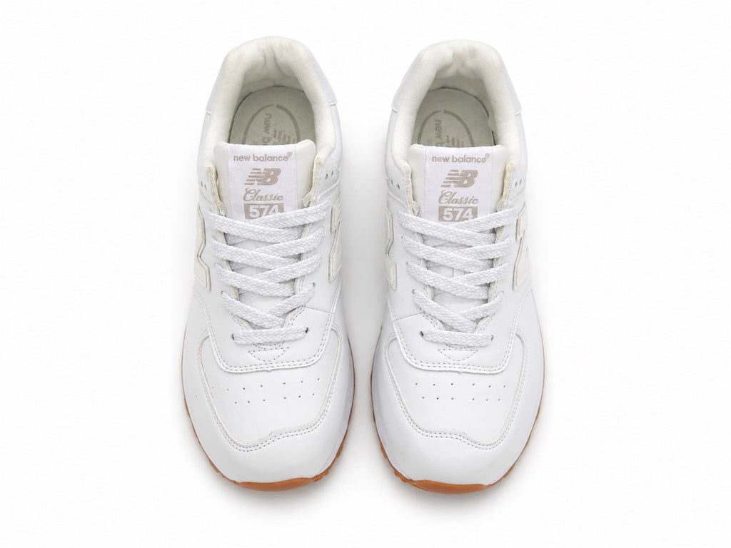 New Balance 574 White Gum