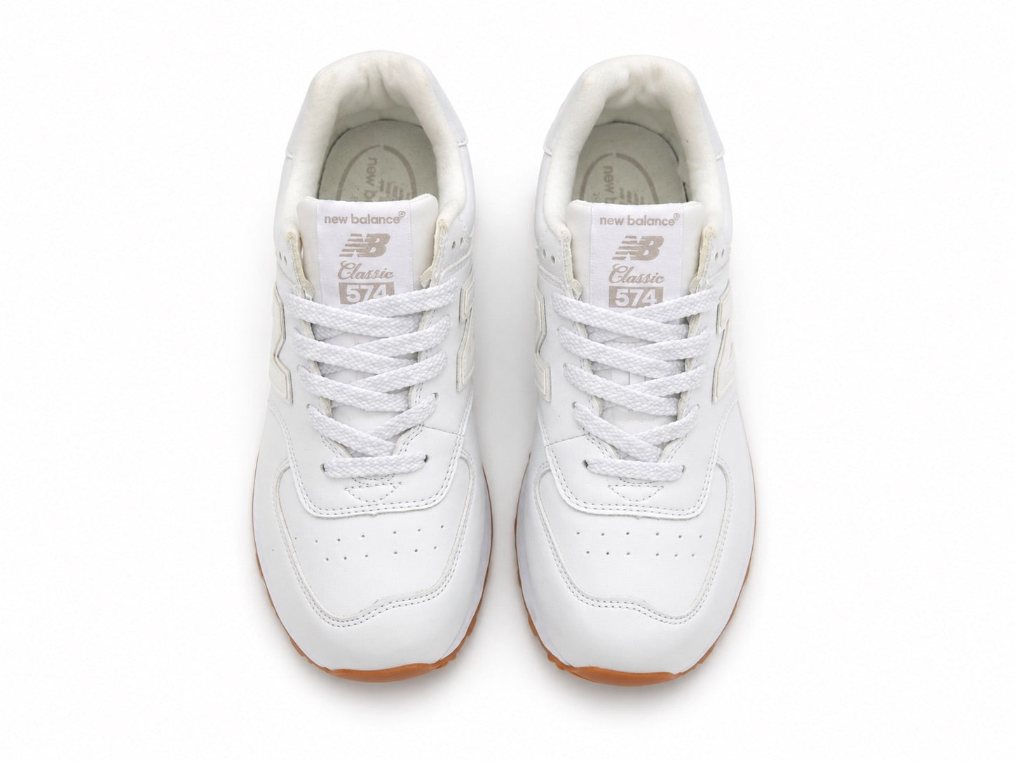 New Balance 574 White Gum