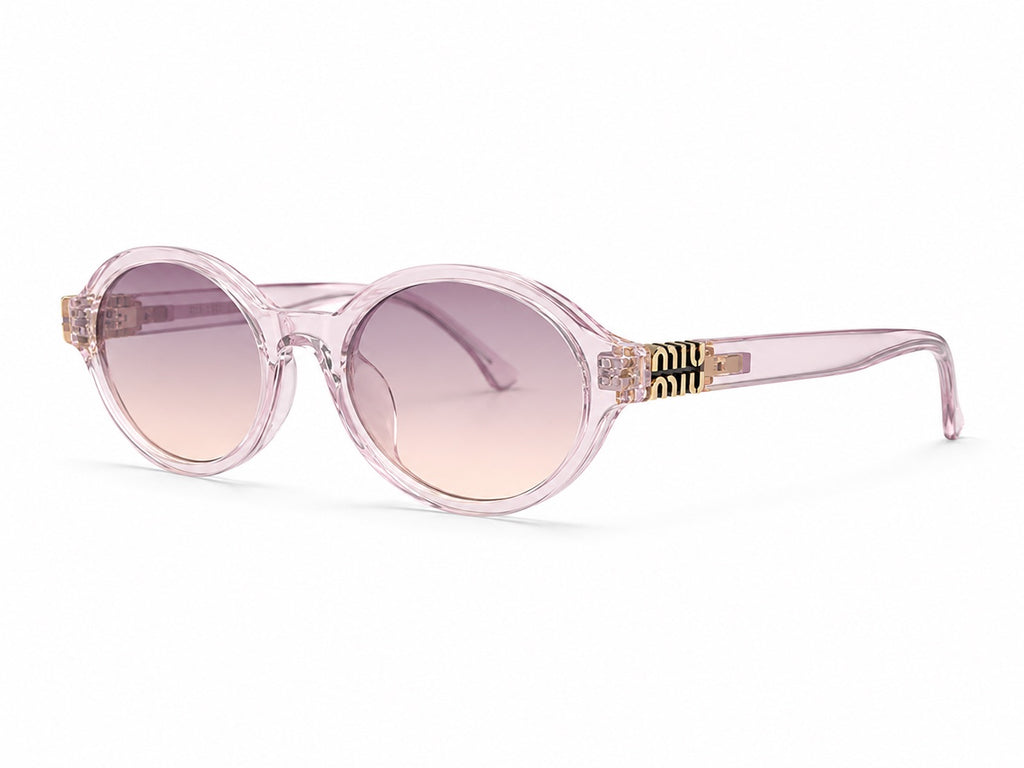 Miu Miu Miu Regard Sunglasses - Pale Opaline Pink