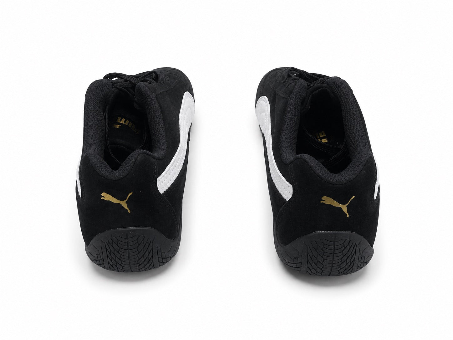 Puma Speedcat Black White Gold Sneakers