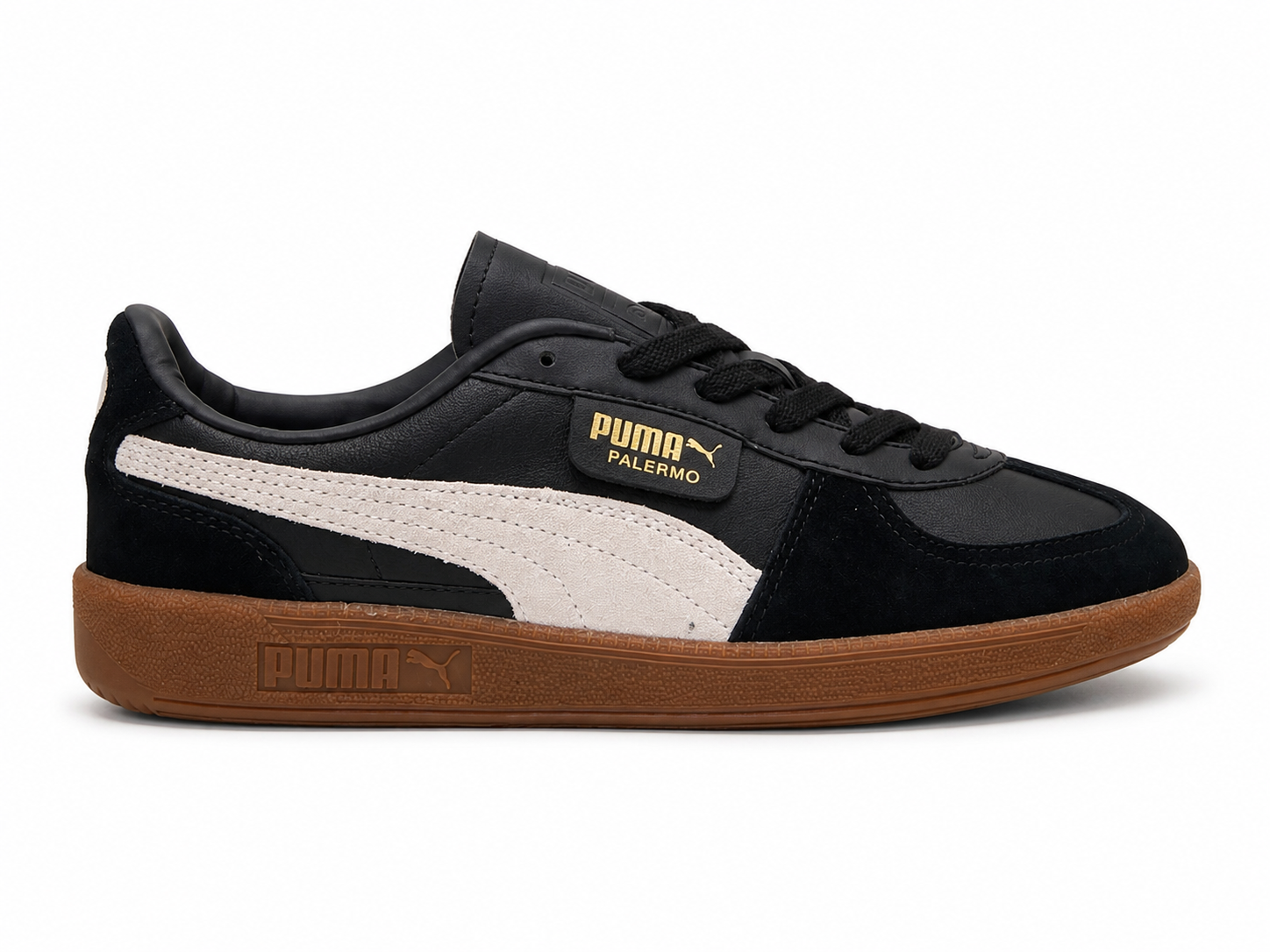 Puma Palermo Black White Gum
