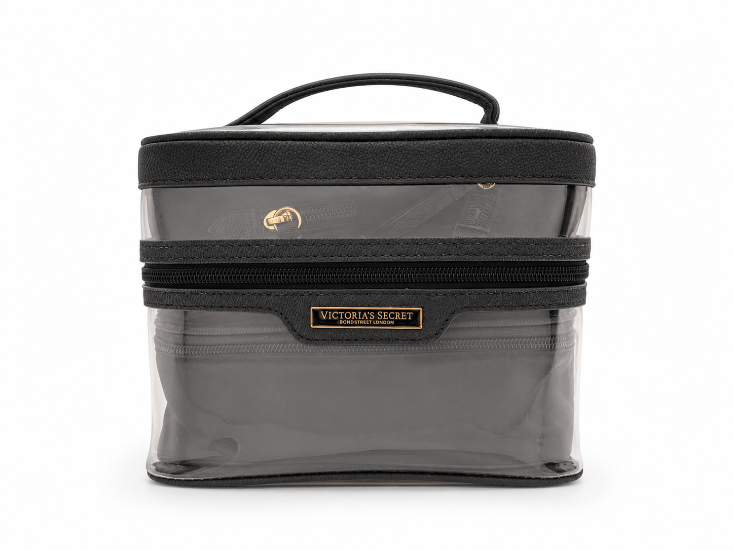 Victoria’s Secret 4-Piece Travel Cosmetic Bag Set Black