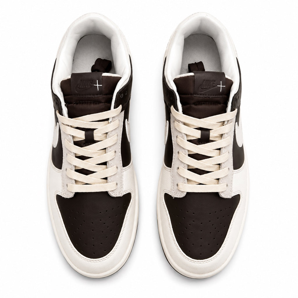 Nike Dunk Low Sail Dark Brown Sneakers