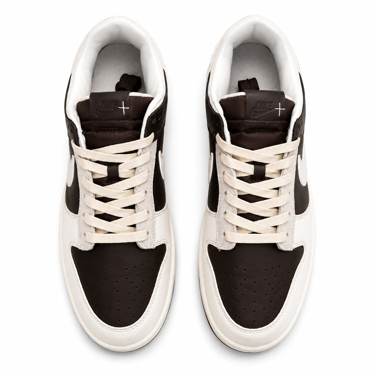 Nike Dunk Low Sail Dark Brown Sneakers