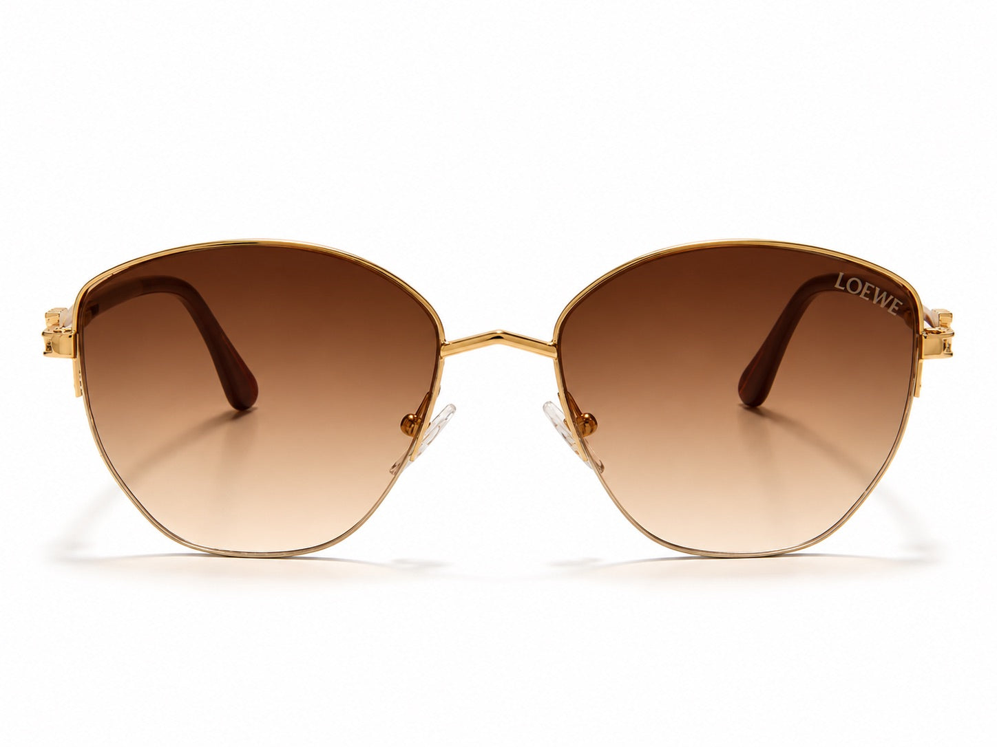 Loewe Butterfly Sunglasses - Gold / Brown