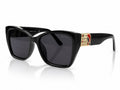 Gucci x The North Face Square Sunglasses - Black / Multicolor
