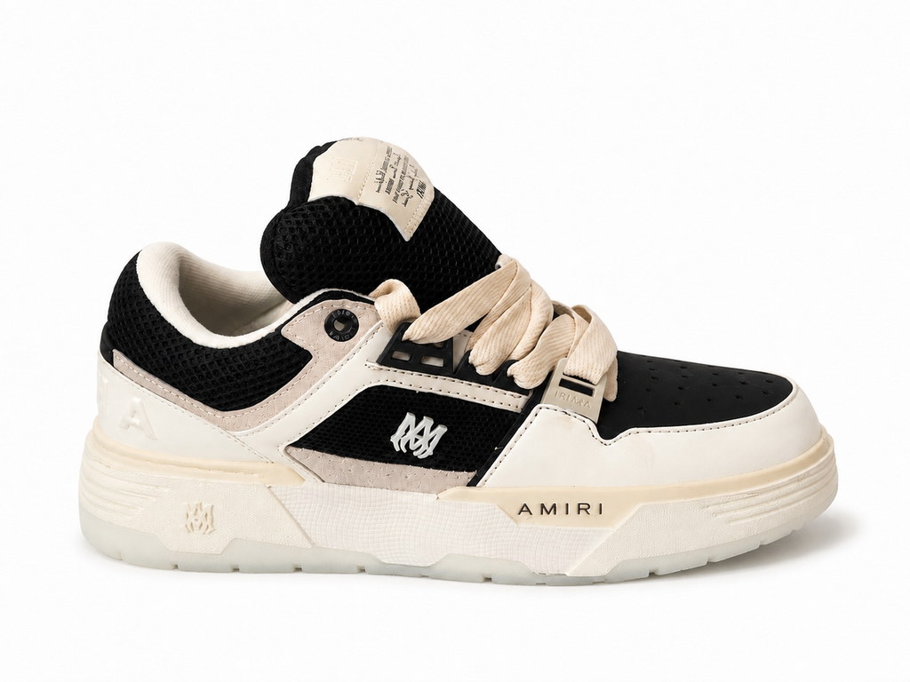 Amiri MA-1 Black White Sneakers