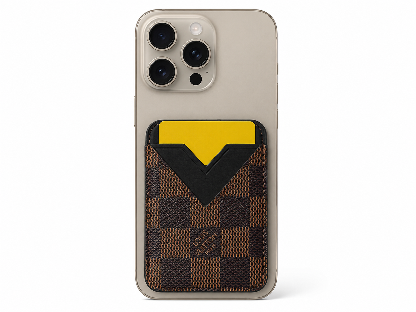 Louis Vuitton Monogram Phone Card Holder - Brown