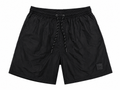 BOSS Swim Shorts With 3D Logo Embroidery - Black