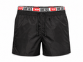 Diesel Medium Drawstring Swim Shorts - Black